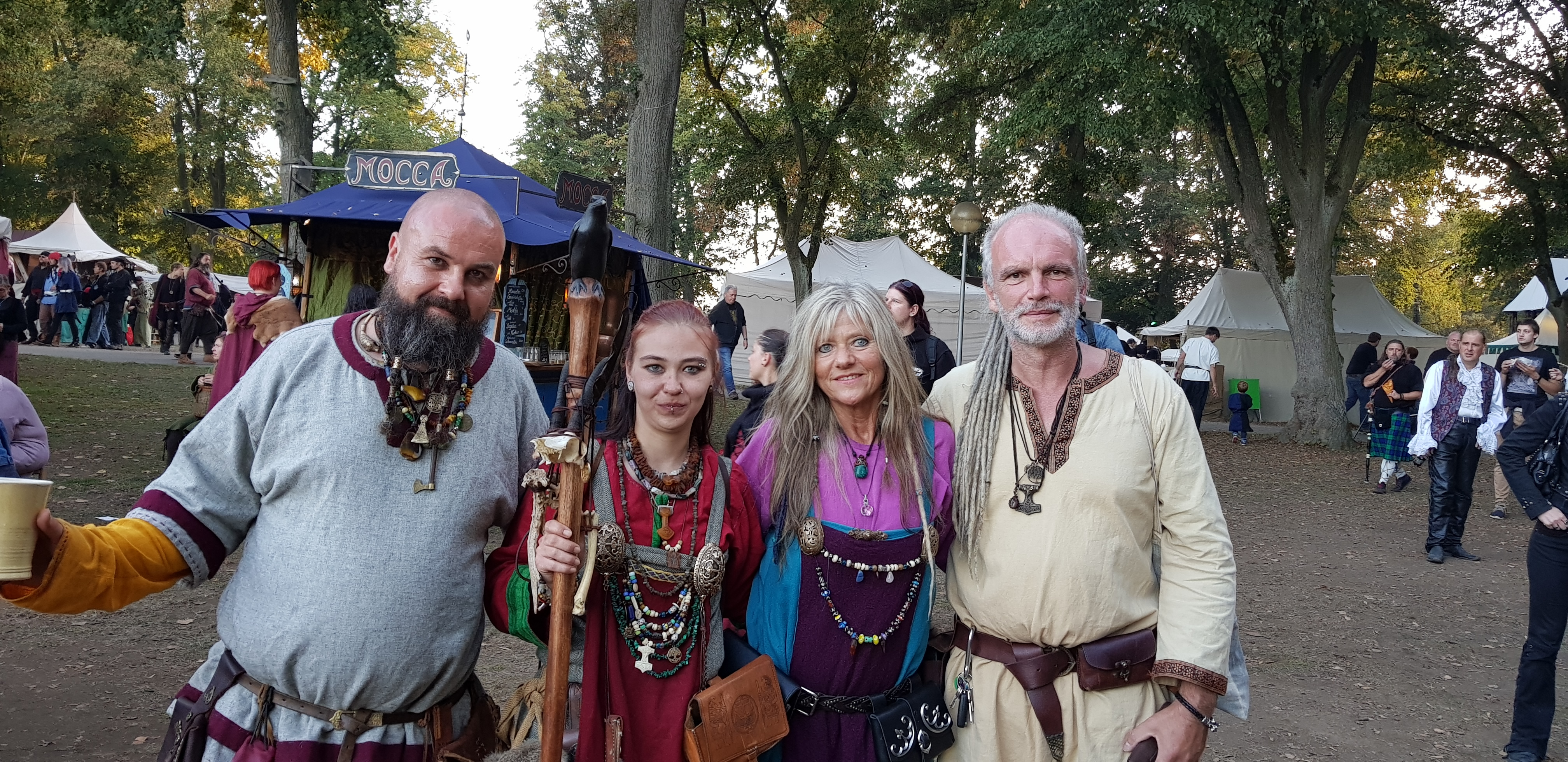 Die “Band” 2018 auf dem Mediaval